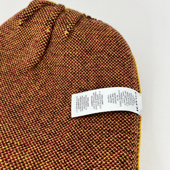 Coach X Mickey 100% wool beanie - Picture 2 of 4